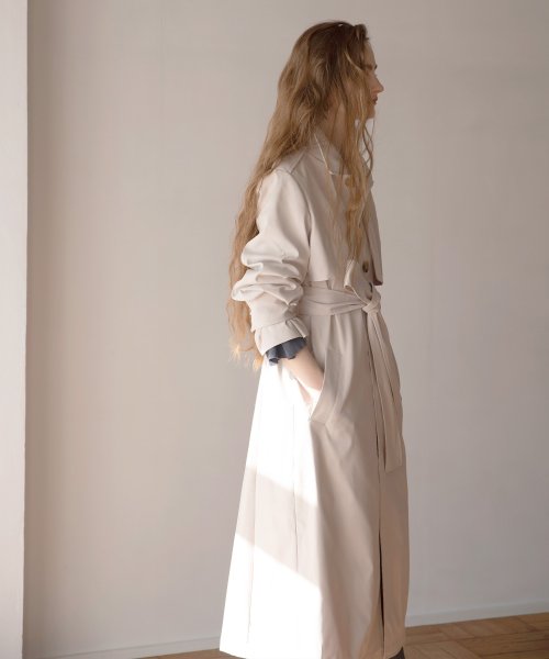 MIELI INVARIANT(ミエリ インヴァリアント)/Soutien Collar Tuck Coat/img22