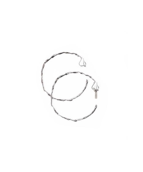 INED(イネド)/《SUPERIOR CLOSET》Twist Hoop Earrings《ucalypt》/img01