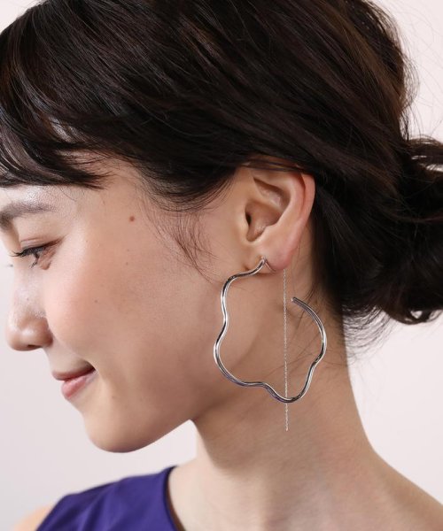 INED(イネド)/《SUPERIOR CLOSET》Flower Earrings《ucalypt》/img06