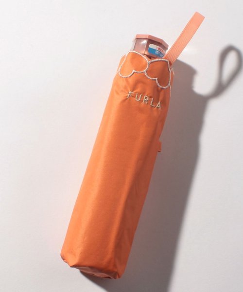 FURLA(フルラ)/FURLA（フルラ）晴雨兼用折りたたみ日傘　ハート刺繍/img02