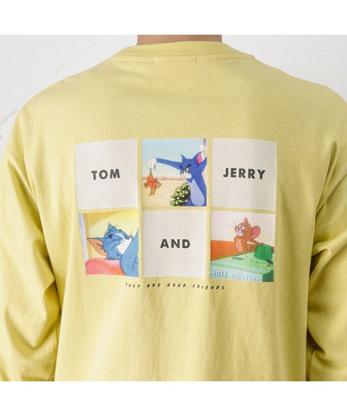 MAC HOUSE(men)(マックハウス（メンズ）)/Tom and Jerry バックプリントロングスリーブTシャツ 1315017Z/img09