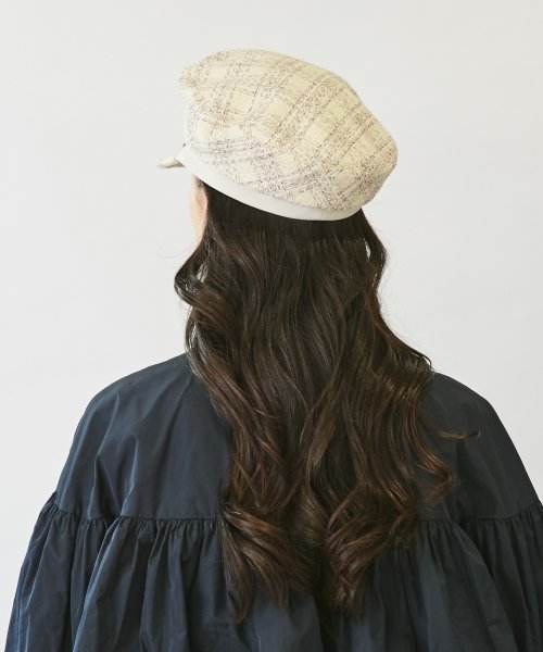 Chapeaud'O(Chapeaud’O)/Chapeaud’O Summer Tweed Casquette/img11