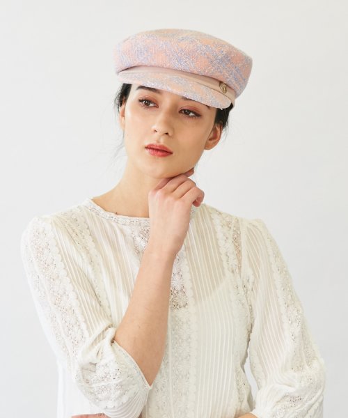 Chapeaud'O(Chapeaud’O)/Chapeaud’O Summer Tweed Casquette/img14