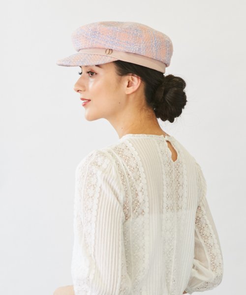 Chapeaud'O(Chapeaud’O)/Chapeaud’O Summer Tweed Casquette/img15