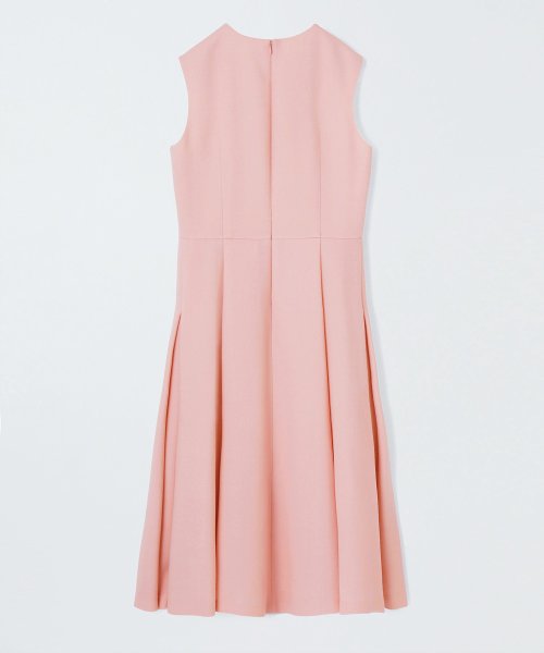 ウールジョーゼットノースリ ワンピース 卓越