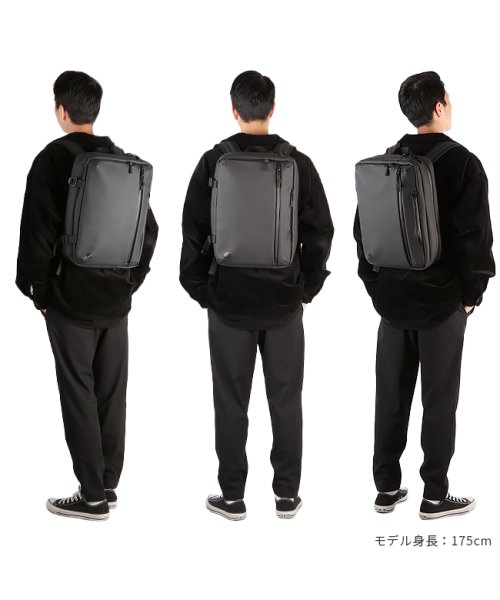 マンセル 3way ビジネスバッグ リュック 防水 メンズ ブランド ブラック ノートpc Mansel 0002 2nd マンセル Man Sel Magaseek