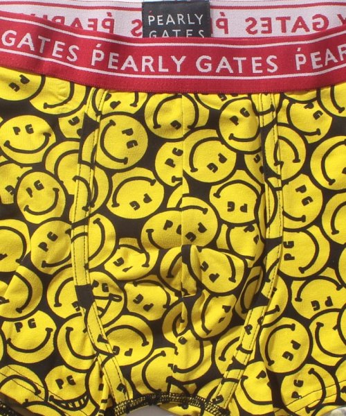 PEARLY GATES(パーリーゲイツ)/パーリーゲイツ　スマイル柄ボクサーパンツ/img02