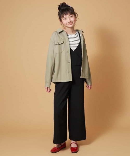 a.v.v(KID'S)(アー・ヴェ・ヴェキッズ)/[120－130]カシュクールサロペット[WEB限定サイズ]/img12