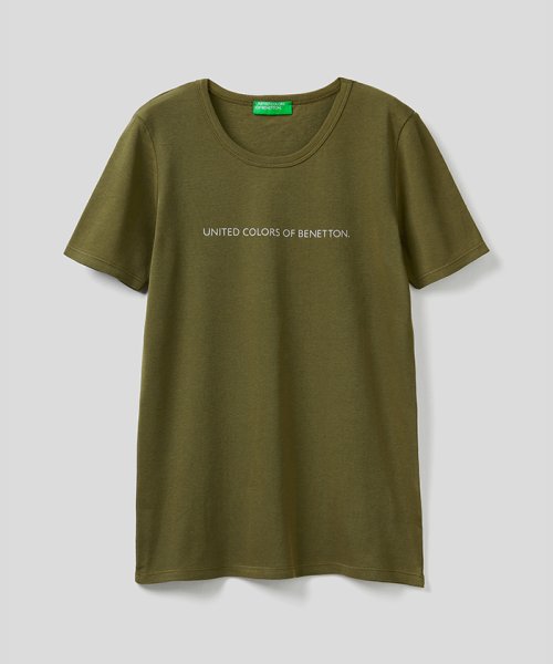 BENETTON (women)(ベネトン（レディース）)/ロゴクルーネックTシャツ・カットソー/img03