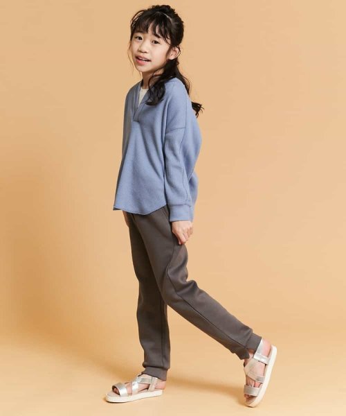 a.v.v(KID'S)(アー・ヴェ・ヴェキッズ)/[120－130]Ｖネックワッフルタンクセット[WEB限定サイズ]/img09