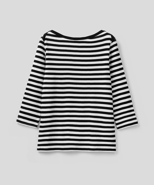 BENETTON (women)(ベネトン（レディース）)/ボートネック7分袖ボーダーTシャツ・カットソー/img04