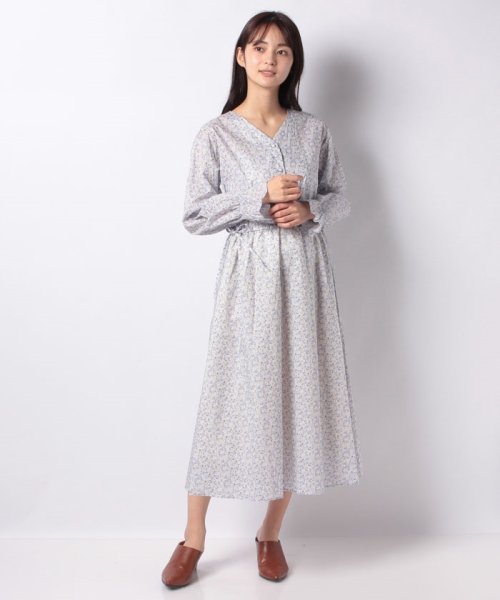 購入特典付 テチチ Te セール Techichi リバティウエスト切替ワンピース Chichi 激安セール Onesoul Jp