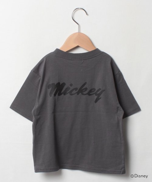 b-ROOM(ビールーム)/【DISNEY】ミッキーマウスデザインTシャツ（キャップ）/img03