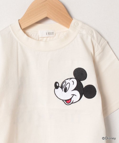 b-ROOM(ビールーム)/【DISNEY】 ミッキーマウスデザイン ビッグシルエットTシャツ/img05