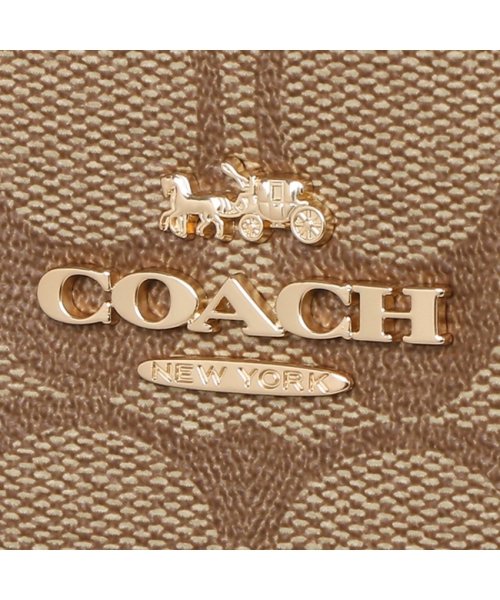 COACH(コーチ)/コーチ トートバッグ アウトレット シグネチャー ベージュ ブラウン レディース COACH 4455 IME74/img08