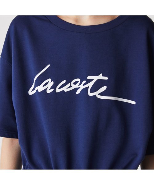 LACOSTE(ラコステ)/シグニチャープリントTシャツワンピース/img04