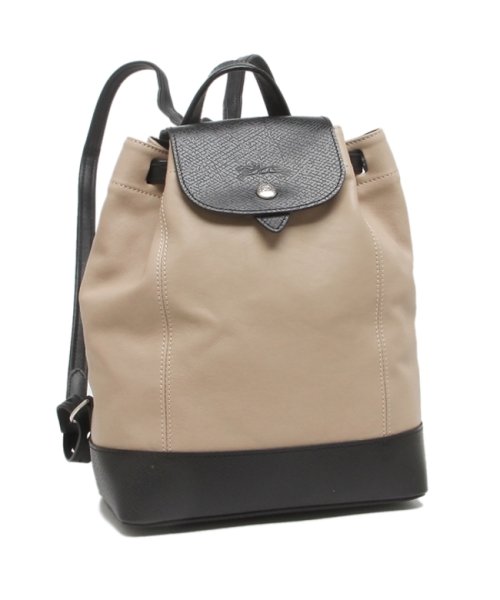 ロンシャン リュック 35 Off バックパック プリアージュキュイール ベージュ レディース 100 Hva Longchamp 484