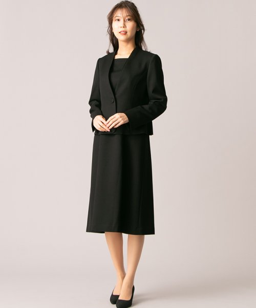 ブラックフォーマル ワンピースアンサンブル