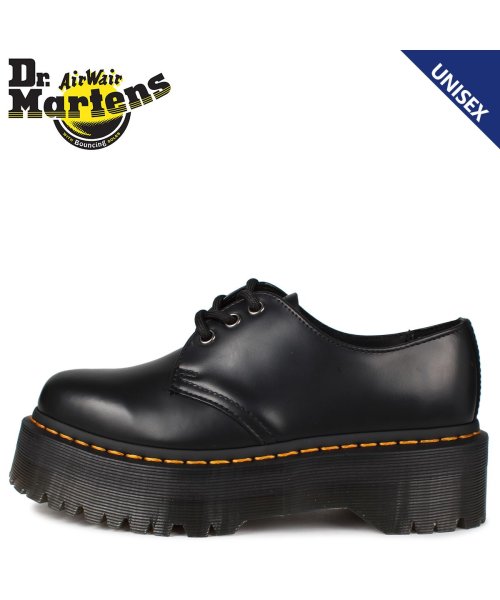 DR.MARTENS(ドクターマーチン)/ドクターマーチン Dr.Martens 3ホール シューズ クアッド レトロ メンズ レディース 厚底 QUAD RETRO 1461 3 EYE SHOE ブ/img01