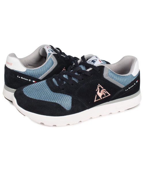 ルコック スポルティフ Le Coq Sportif セーヌ ワイド スニーカー レディース La Seine 2 Wide ブラック 黒 Ql3rjc05bp ルコックスポルティフ Lecoqsportif Magaseek