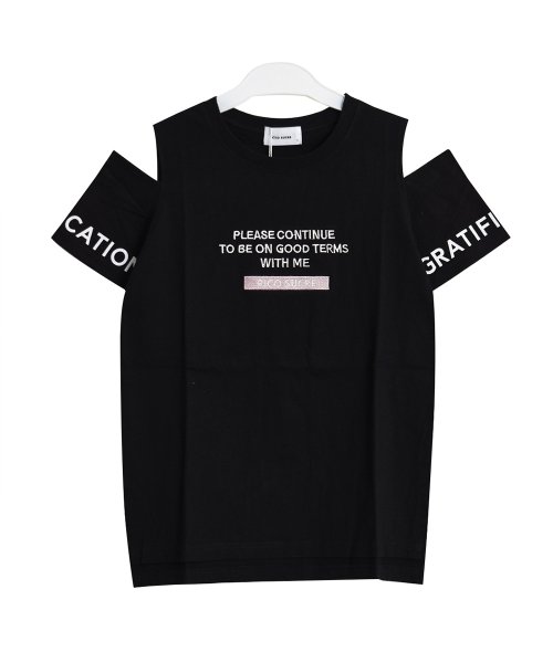 RiCO SUCRE(リコ シュクレ)/肩あきTシャツ/img13