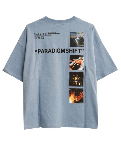 RAT EFFECT(ラット エフェクト)/PARADIGMSHIFT ビッグTシャツ/img12