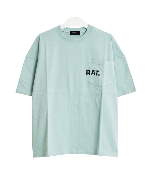 RAT EFFECT(ラット エフェクト)/ロゴポケット付きビッグTシャツ/img12