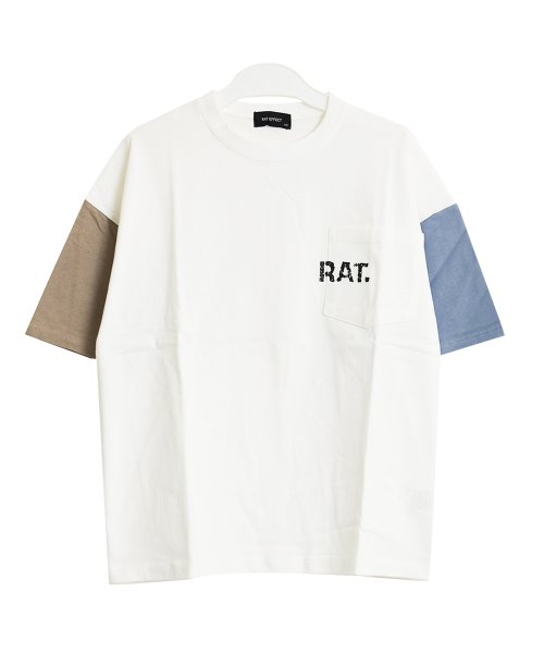 RAT EFFECT(ラット エフェクト)/ロゴポケット付きビッグTシャツ/img14