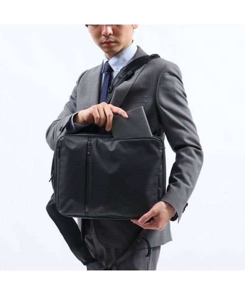 エースジーン リュック ace.GENE ビジネスバッグ ビジネスリュック GADGETABLE HEATHER ガジェタブル A4 9L PC収納 62981 ×1 ジップポケット