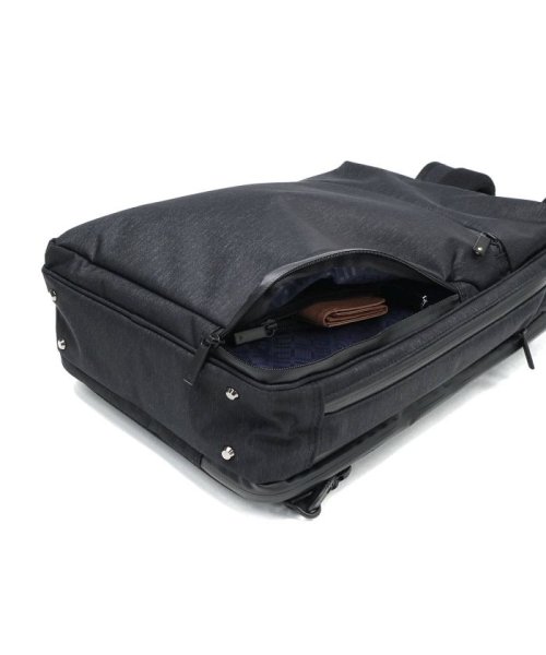 エースジーン リュック ace.GENE ビジネスバッグ ビジネスリュック GADGETABLE HEATHER ガジェタブル A4 9L PC収納 62981 ×1 ジップポケット