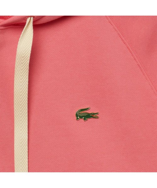 LACOSTELIVE MENS(ラコステライブ　メンズ)/LACOSTE L!VEメタルワニロゴバッジスウェットパーカ/img07