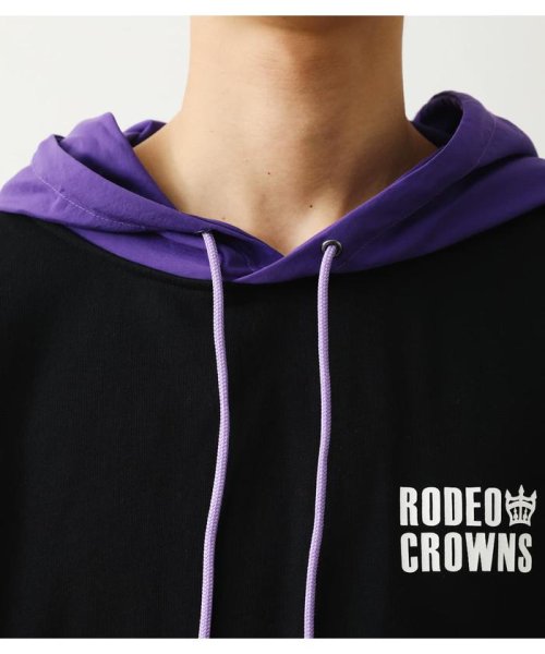 RODEO CROWNS WIDE BOWL(ロデオクラウンズワイドボウル)/ナイロンドッキングパーカー/img05
