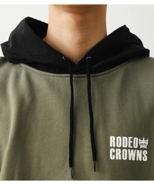 RODEO CROWNS WIDE BOWL(ロデオクラウンズワイドボウル)/ナイロンドッキングパーカー/img23