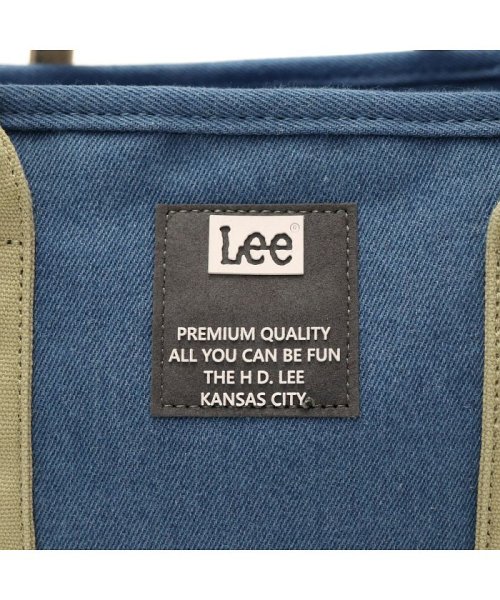 Lee(Lee)/Lee トートバッグ LEE リー デニムトートバッグ ファスナー付き 小さめ 軽量 ミニトート mellow A5 2層 カジュアル 320－853/img21