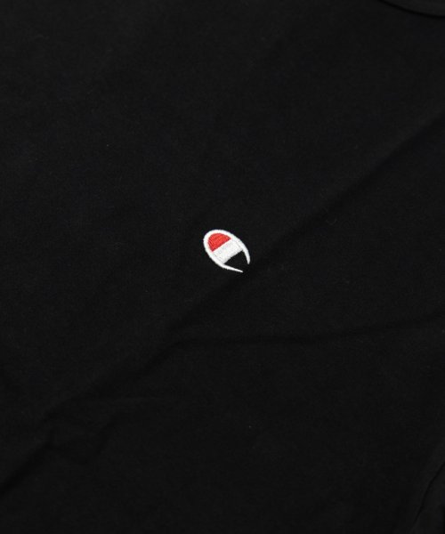 Nylaus(ナイラス)/Champion C3－P401 ワンポイントロゴ刺繍 ロングスリーブ Tシャツ/img15