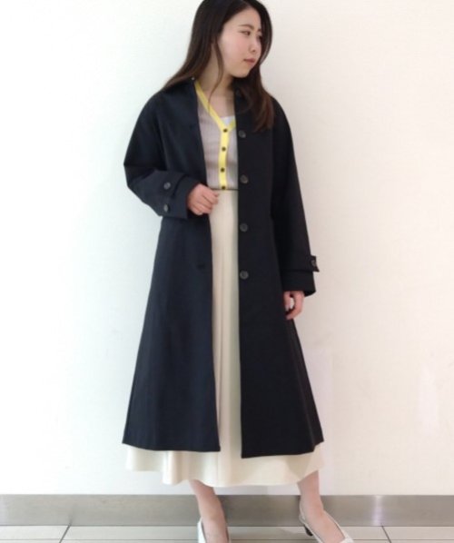 セール コットンナイロンダブルクロスステンカラーコート クリアインプレッション Clear Impression Magaseek