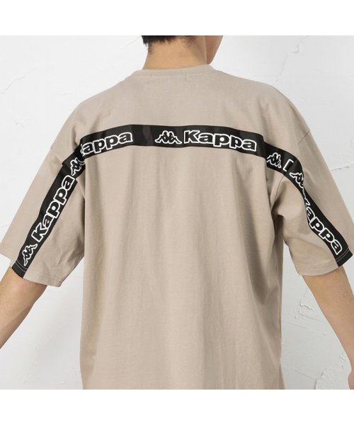 MAC HOUSE(men)(マックハウス（メンズ）)/KAPPA カッパ グログランテープ使いクルーネックTシャツ F58290DM/img21