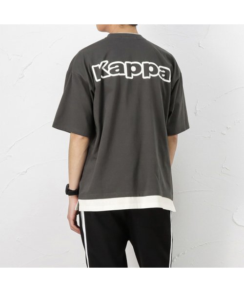 MAC HOUSE(men)(マックハウス（メンズ）)/KAPPA カッパ フェイクレイヤードクルーネックTシャツ F58291DM/img16