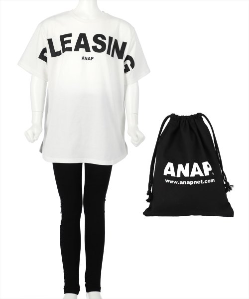 ANAP KIDS(アナップキッズ)/オーガニックTシャツ+レギンスSET/img24