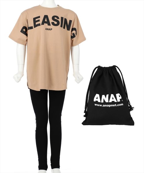 ANAP KIDS(アナップキッズ)/オーガニックTシャツ+レギンスSET/img27