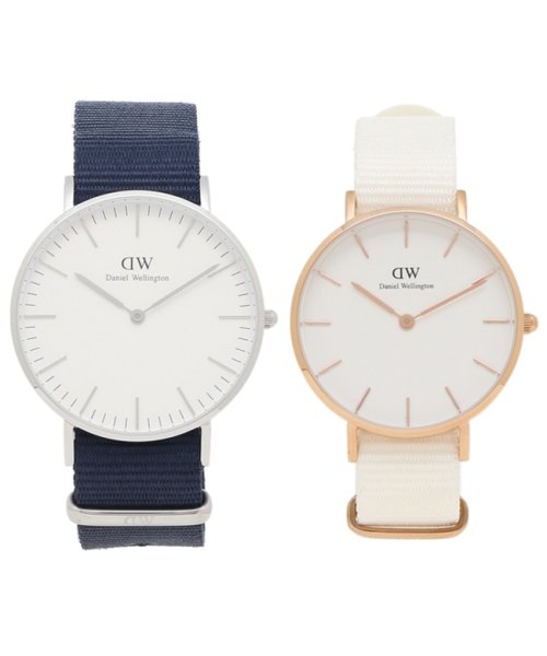 Daniel Wellington(ダニエル・ウェリントン)/ダニエルウェリントン 時計 ペアウォッチ レディース メンズ クラシック ベイズウォーター36mm 32mm クォーツ DW00100280 DW0060031/img01