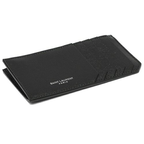 サンローランパリ カードケース フラグメントケース ブラック メンズ レディース SAINT LAURENT PARIS 609362 BTY0N 1000 SAINT LAURENT PARIS サンローランパリ カードケース フラグメントケース ブラック メンズ レディース BTY0N