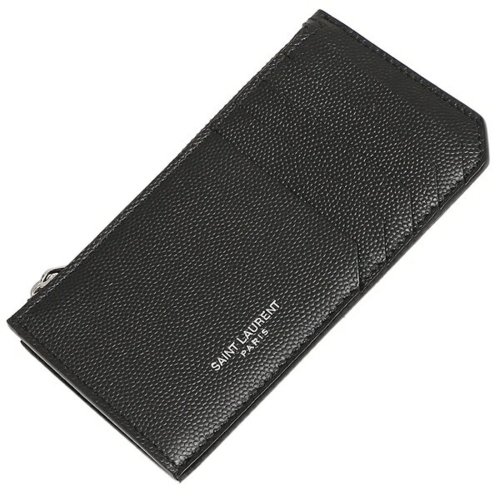 サンローランパリ カードケース フラグメントケース ブラック メンズ レディース SAINT LAURENT PARIS 609362 BTY0N 1000 SAINT LAURENT PARIS サンローランパリ カードケース フラグメントケース ブラック メンズ レディース BTY0N