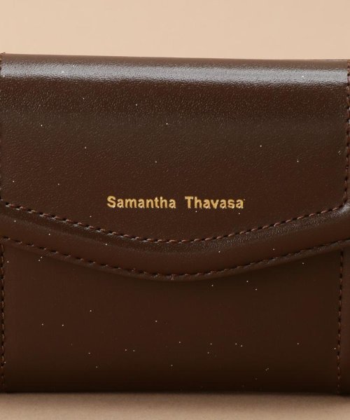 Samantha Thavasa(サマンサタバサ)/シンプルラメレザー 三つ折り財布/img16