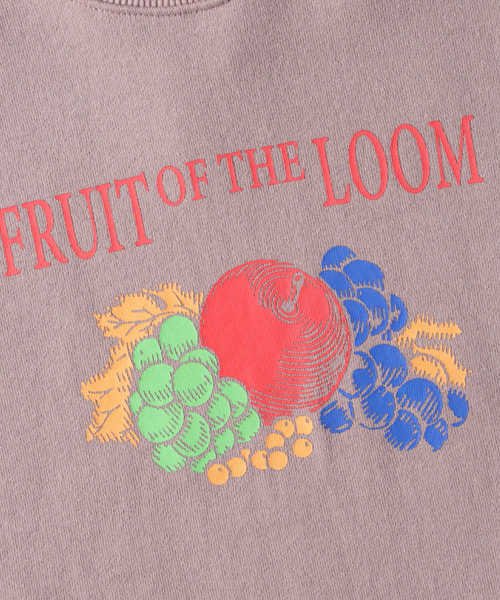 セール フルーツオブザルーム ロゴプリントスウェットワンピース Right On Right On Magaseek