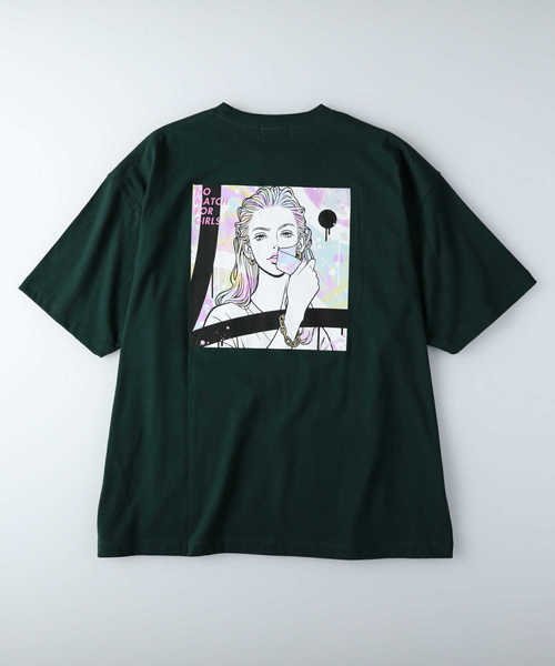 セール バックナンバー イラストプリントtシャツ Isayamax Back Number Back Number Magaseek