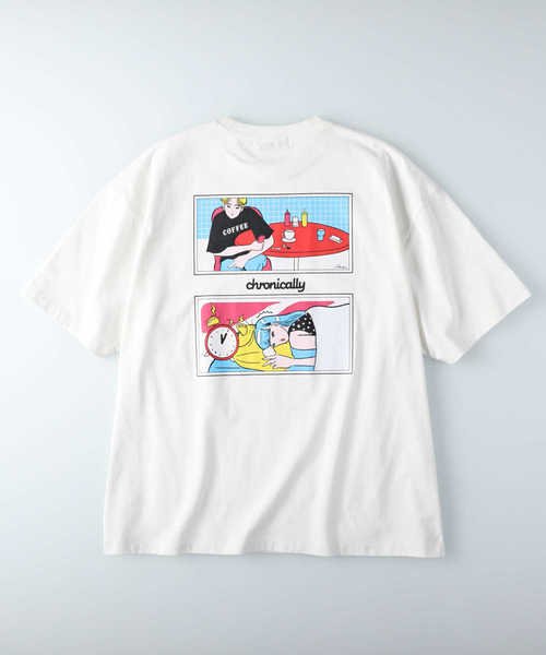バックナンバー イラストプリントtシャツ Abechan Back Number Back Number Magaseek バックナンバー イラストプリントtシャツ Abechan Back Number Back Number Magaseek