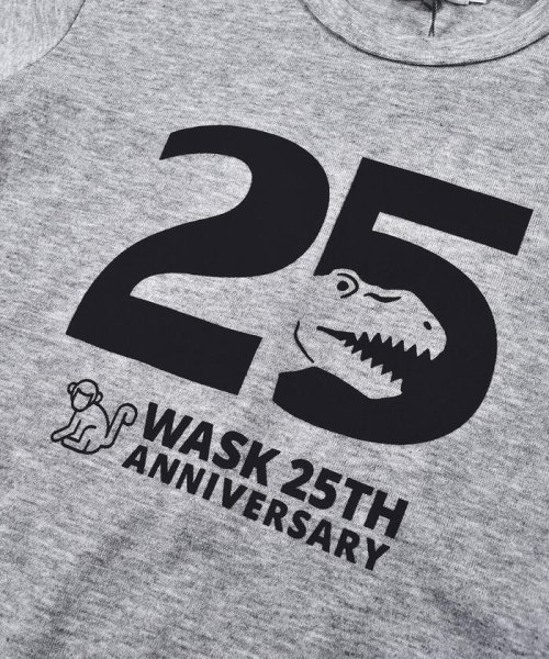 WASK(ワスク)/25TH WASK サル 半袖 アニバーサリー Tシャツ (90~160cm)/img19