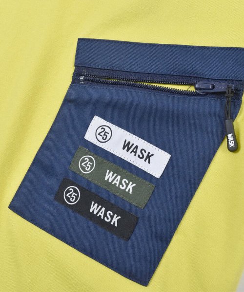 WASK(ワスク)/ファスナー ポケット ワイド  半袖 Tシャツ(100~160cm)/img08