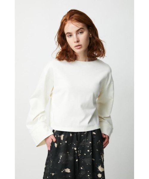 moussy(マウジー)/WIDE SLEEVE CROP トップス/img01